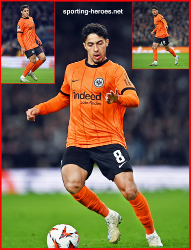 Fares CHAIBI - Eintract Frankfurt - 2025 Europa League knock-out games.