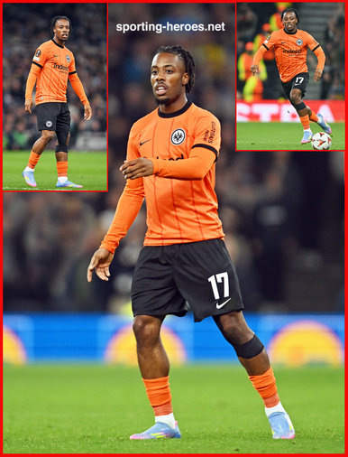 Elye WAHI - Eintract Frankfurt - 2025 Europa League knock-out games.