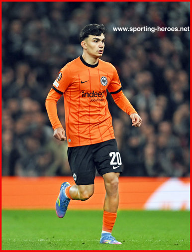 Can UZUN - Eintract Frankfurt - 2025 Europa League knock-out games.