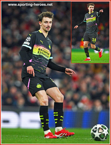 Oliver BOSCAGLI - PSV  Eindhoven - 2025 Champions League knock-out games.