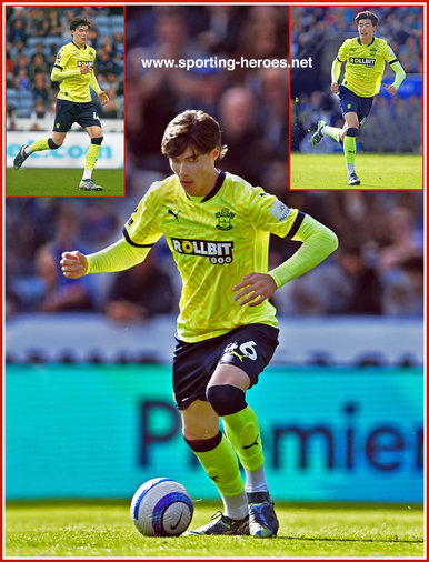 Jay ROBINSON - Southampton FC - League appearances.