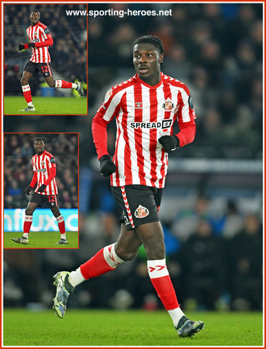 Eliezer MAYENDA - Sunderland FC - League appearances.