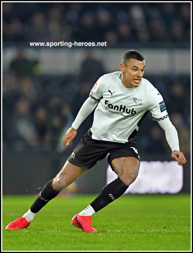 Kayden JACKSON - Derby County - League appearances.