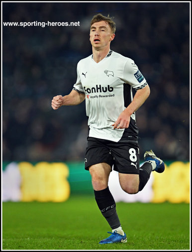 Ben OSBORN - Derby County - League appearances.
