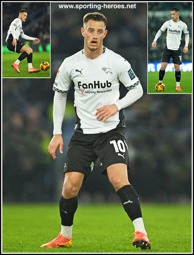 Jerry YATES - Derby County - League appearances.