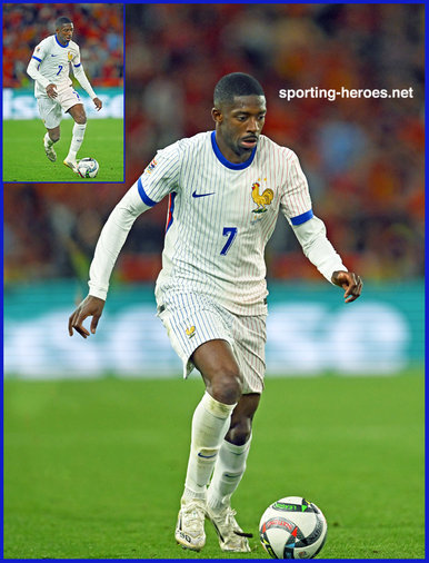 Ousmane DEMBELE - France - 2025 Nations League Finals.