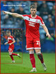 Tommy CONWAY - Middlesbrough FC - League appearances.