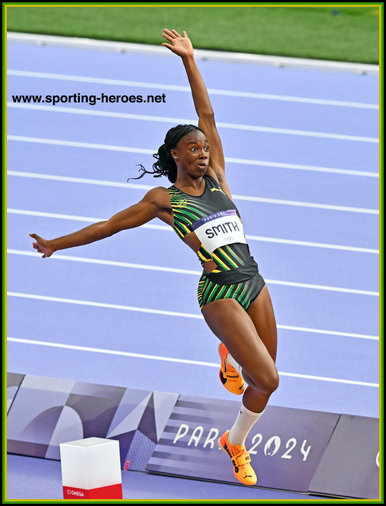 Ackelia SMITH - Jamaica - 8th in long jump at 2024 Olympics