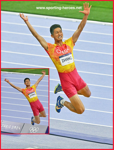 Mingkun ZHANG - China - 7th in long jump at Paris Olympic Games