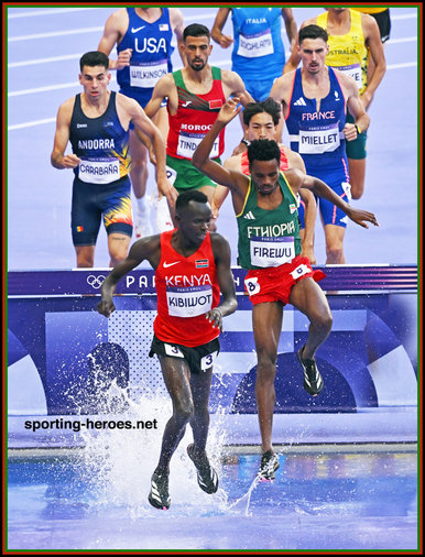 Abraham KIBIWOTT - Bronze steeplecahse at 2024 Olympic Games