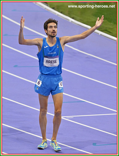 Pietro ARESE - Italy - Finalist in 1500m at 2024 Olympic Games
