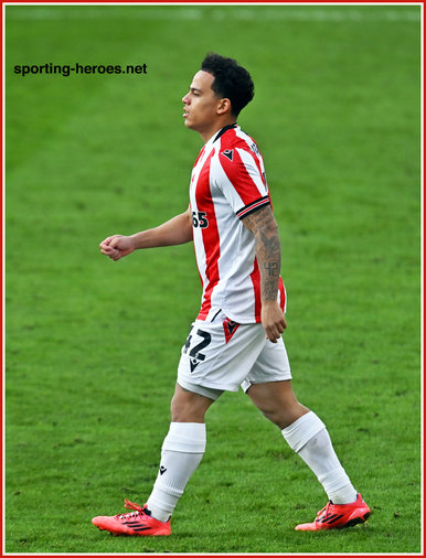 Million MANHOEF - Stoke City FC - League appearances.