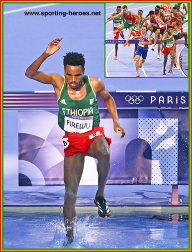 Samuel FIREWU - Ethiopia - Sixth in steeplechase at 2024 Olympic Games