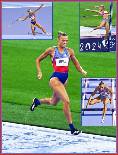 Anna HALL - U.S.A. - Fifth in heptathlon at 2024 Olympic Games
