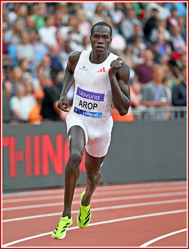 Marco AROP - Canada - Second at London Diamond League