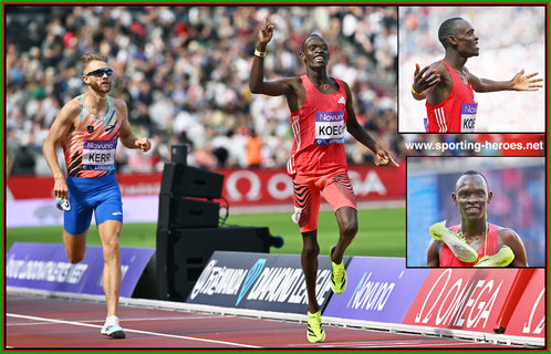 Phanuel KOECH - Kenya - 1500 win at London Diamond League