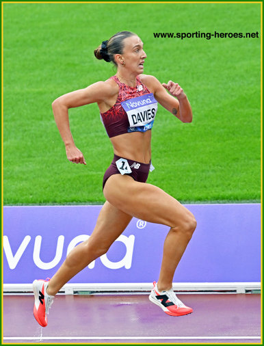 Rose DAVIES - Australia - Third in 5000m at London Diamond League.