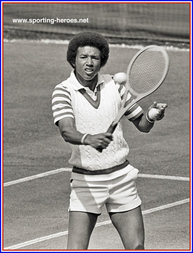 Arthur ASHE - U.S.A. - Tennis career.