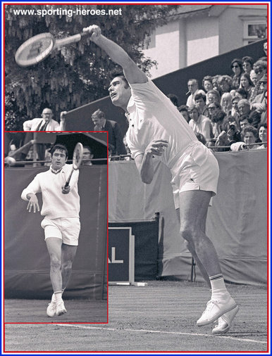 Roger TAYLOR - Great Britain & N.I. - Tennis career.
