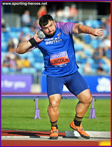 Scott LINCOLN - Great Britain & N.I. - 2025 UK shot put champion.