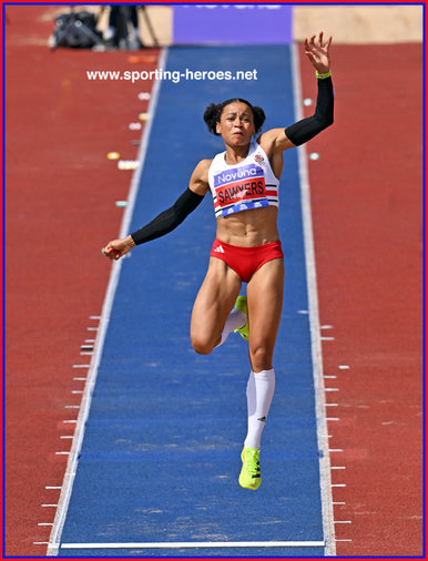Jazmin  SAWYERS - Great Britain & N.I. - 2025 UK long jump champion.