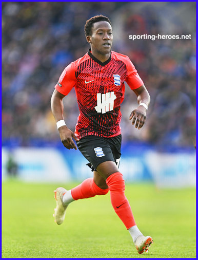 Siriki DEMBELE - Birmingham City - League appearances.