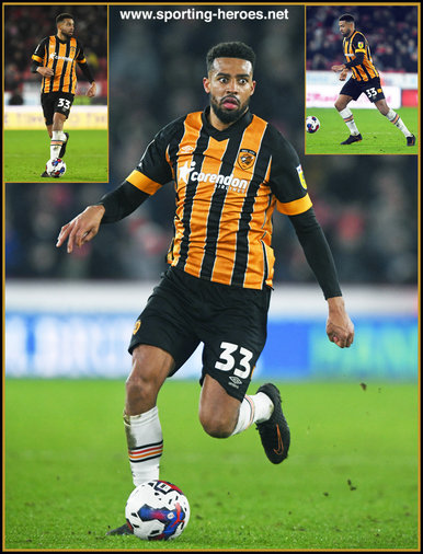 Cyrus CHRISTIE - Hull City FC - League appearances.