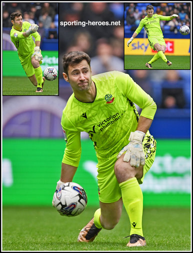 Nathan BAXTER - Bolton Wanderers - League appearances