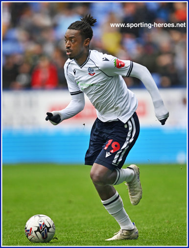 Edmond-Paris MAGHOMA - Bolton Wanderers - League appearances