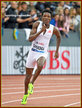 Muzala SAMUKONGA - Zambia - 400m finalist at Zurich Diamond League
