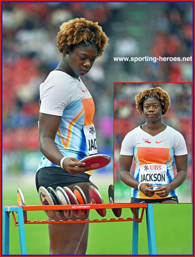 Cierra JACKSON - U.S.A. - Discus finalist at Zurich Diamond League.
