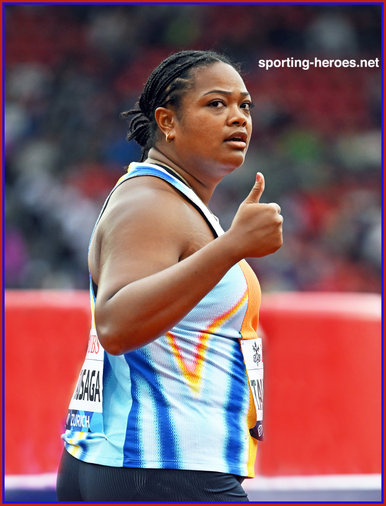 Laulauga TAUSAGE - U.S.A. - Discus finalist at Zurich Diamond League.