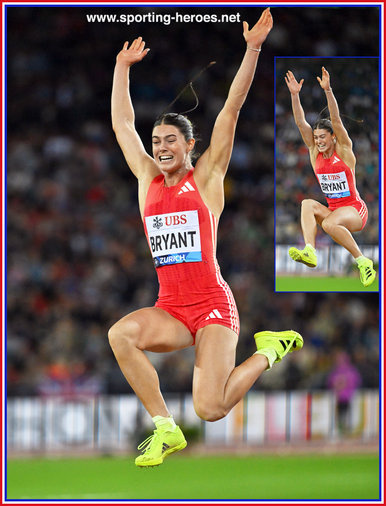 Claire BRYANT - U.S.A. - 2025 Diamond League finalist.