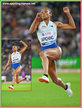 Larissa LAPICHHINO - Italy - Long Jump winner at Weltklasse in Zurich