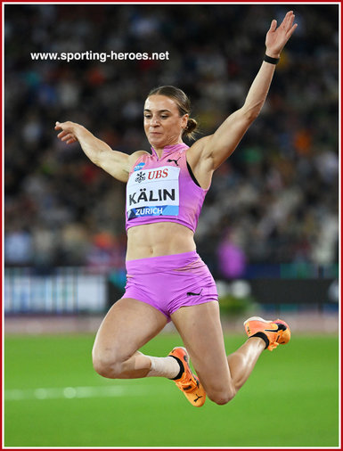 Annik KALIN - Switzerland - 2025 Diamond League finalist.