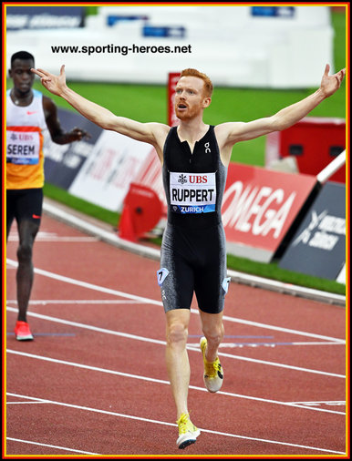 Frederik RUPPERT - Germany - 3000m steeplechase winner at Weltklasse.