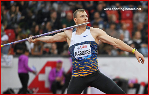 Adrian MARDARE - MOLDOVA - 2025 Diamond League finalist.