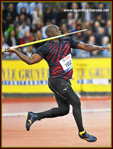 Julius YEGO - Kenya - 2025 Diamond League finalist.