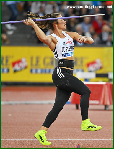 Jo-Ane du PLESSIS - South Africa - 2025 Diamond League finalist.