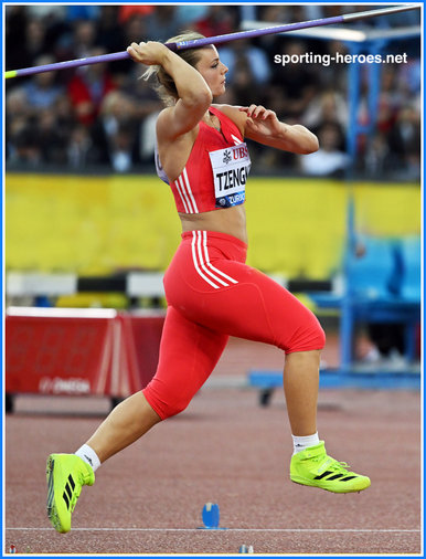 Ekina TZENGKO - Greece - Javelin winner at Zurich Diamond League