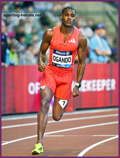 Alexander OGANDO - Dominican Republic - Winner 200m at Brussels Diamond League