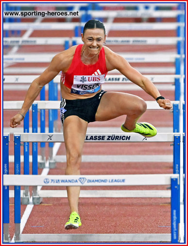 Nadine VISSER - Nederland - 2025 Diamond League finalist.
