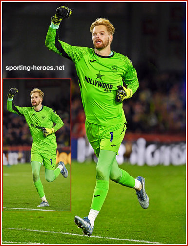 Caoimhin KELLEHER - Brentford F.C. - League appearances