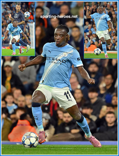 Jeremy DOKU - Manchester City - 2025/26 Champions League games.