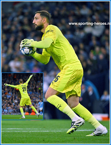 Gianluigi  DONNARUMMA - Manchester City - 2025/26 Champions League games.