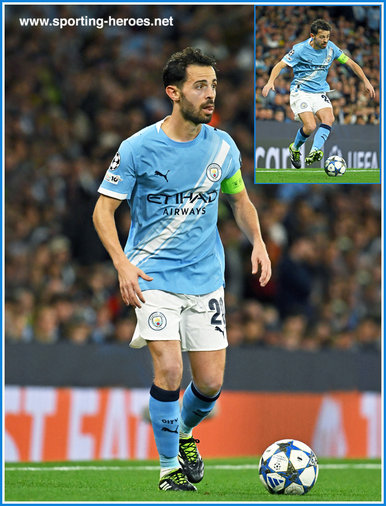 Bernardo SILVA - Manchester City - 2025/26 Champions League games.
