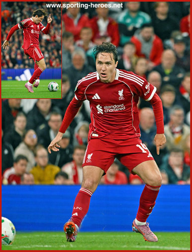 Federico CHIESA - Liverpool FC - League appearances.