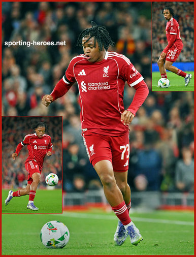 Rio NGUMOHA - Liverpool FC - League appearances.