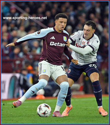 Jadon SANCHO - Aston Villa  - 2025-2026 Europa League Games