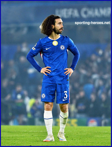 Marc CUCURELLA - Chelsea FC - 2025/26 Champions League games.